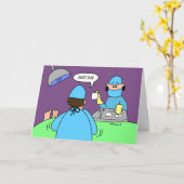 Grappig Get Well Kaart Knee Vervanging Heupoperati (Gele Bloem)