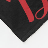 Grappig getrouwd koppels hem of haar 20ste bruilof fleece deken (Hoek)