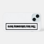 grappig geval iPhone 15 case (Achterkant horizontaal)