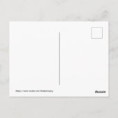 Grappig Gevist briefkaart (Achterkant)