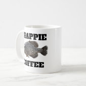 Grappig Gevist Crappie Coffee Pun Angler Buiten Koffiemok (Voorkant links)