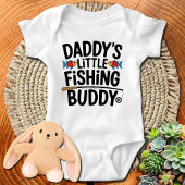 Grappig Gevist | Daddys Little Vissen Buddy Romper