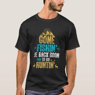 Grappig Gevist Hunter T Shirt Hunting Visser Gif