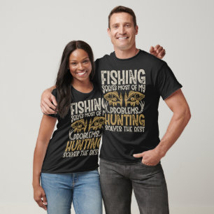 Grappig Gevist/Jacht T-shirt