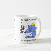 Grappig Gevist Mok, zo diep ben je niet... Koffiemok (Voorkant rechts)