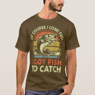 Grappig Gevist natuurlijk dat ik snel vis heb. T-shirt