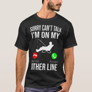 Grappig Gevist papa Mannen Funny Reel Cool Fish Ba T-shirt