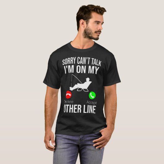 Grappig Gevist papa Mannen Funny Reel Cool Fish Ba T-shirt (Voorkant volledig)