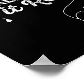 Grappig Gevist Pole houden het Reel Joke Gift 1 Poster (Hoek)
