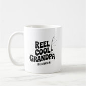 Grappig Gevist Reel Cool Opa Vaders Day Gift Koffiemok (Links)