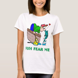 Grappig Gevist Shirt Vist Humor Vist angst