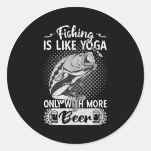 Grappig Gevist voor mannen & amp; Vrouwen Volwasse Ronde Sticker