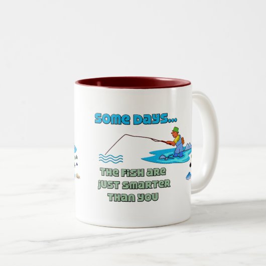 Grappig Geviste Mok Vist de Humor (Voorkant rechts)