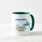 Grappig Geviste Mok Vist de Humor (Voorkant rechts)