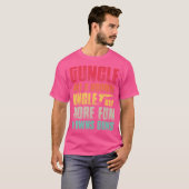 Grappig geweer als een normale oom, maar leuker en t-shirt (Voorkant volledig)