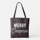 Grappig, Geweldig Klein Verschrikkelijk Kerstfeest Tote Bag (Achterkant)