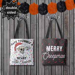 Grappig, Geweldig Klein Verschrikkelijk Kerstfeest Tote Bag