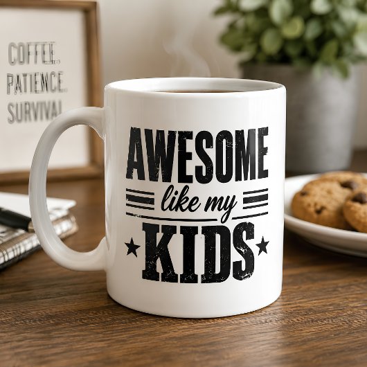 Grappig Geweldig Zoals Mijn Kinderen Trots Ouder Koffiemok