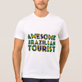 Grappig Geweldige Braziliaans toeristisch vliegvel T-shirt