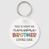 Grappig Geweldige Brother | Cadeau voor beste broe Sleutelhanger (Achterkant)
