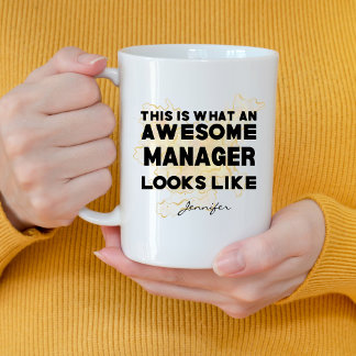 Grappig Geweldige Manager lijkt gepersonaliseerd Koffiemok