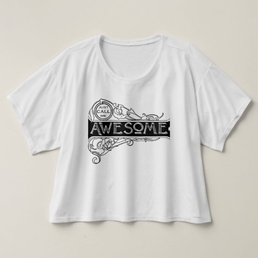 Grappig Geweldige T-shirt (Design voorkant)