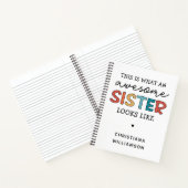 Grappig Geweldige Zusje | Cadeaus voor Beste Zuste Notitieboek (Binnen)