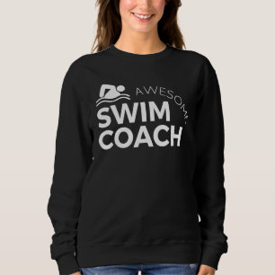 Grappig Geweldige Zwemcoach Zwemmer Trui