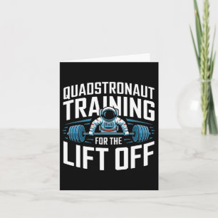 Grappig Gewichtheffen Bodybuilding Gym Fitness Ast Kaart
