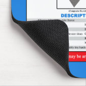 Grappig gewild Trump voor Treinse reden Muismat (Hoek)