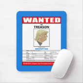 Grappig gewild Trump voor Treinse reden Muismat (Met muis)