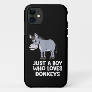 grappig Gewoon een Jongen Die Van Ezel Liefheeft Case-Mate iPhone Case