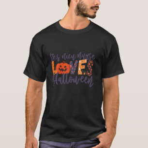 Grappig gewoon een NICU-verpleegster die Halloween T-shirt