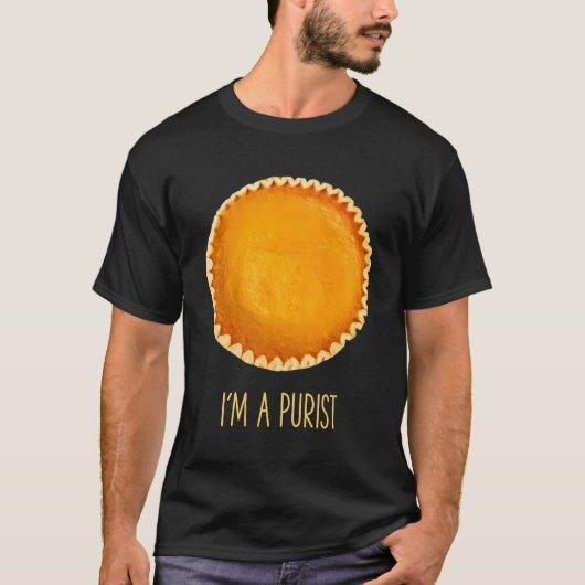 Grappig gewoon pompoen taart alleen ik ben een pur t-shirt (Voorkant)