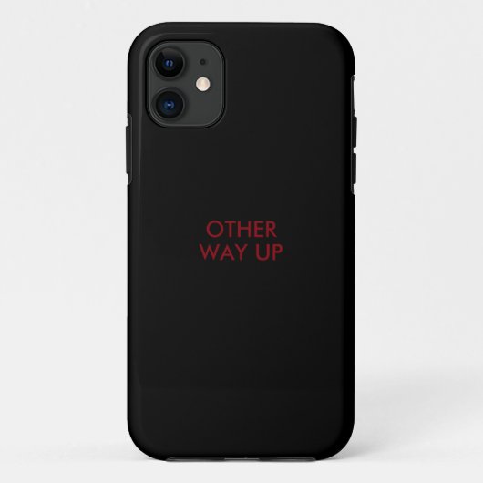 Grappig gezegde "andersom" Case-Mate iPhone case (Achterkant)