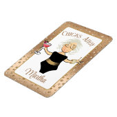 Grappig Gezegde Chicks Ahoy Cartoon Bold Cruisesch Magneet (Linkerzijde)