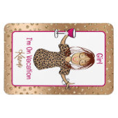 Grappig Gezegde Cruise Ship Door Vakantie voor haa Magneet (Horizontaal)