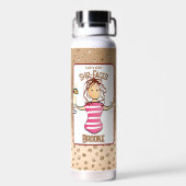 Grappig Gezegde cruise vakantie voor haar strand f Waterfles (Achterkant)