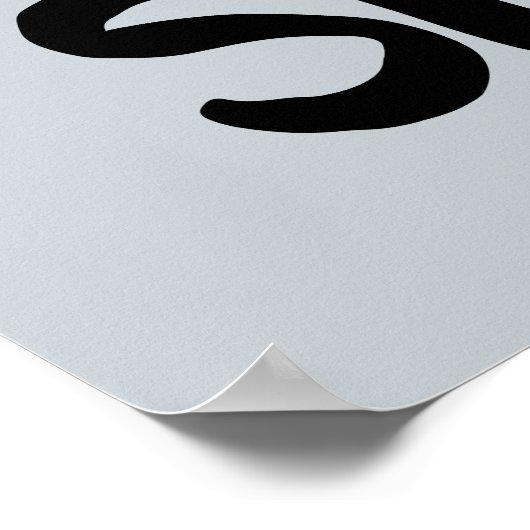 Grappig gezegde dat op de rand van de woordspelkun poster (Hoek)