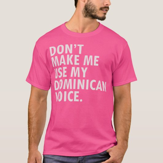 Grappig Gezegde Dominicaanse Republiek Shirt Dr. T (Voorkant)