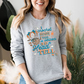 Grappig Gezegde gehaakte lover sweatshirt