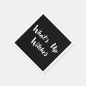 Grappig Gezegde Halloween Servet (Hoek)