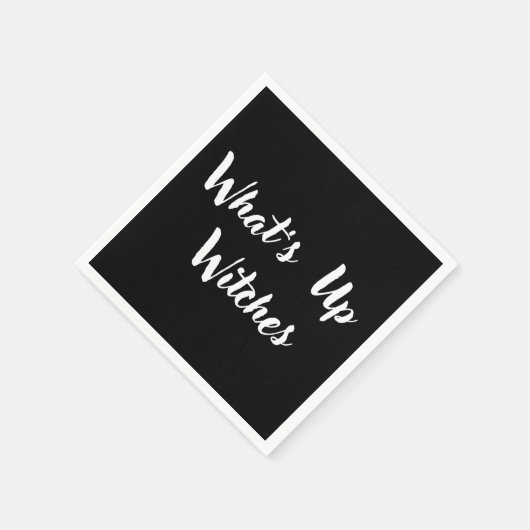 Grappig Gezegde Halloween Servet (Hoek)