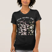 Grappig gezegde inspirerend gloed glitter girly co t-shirt (Voorkant)