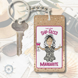 Grappig Gezegde Joke Cruise Beach Tropische vakant Sleutelhanger