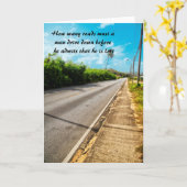 Grappig gezegde mannelijke chauffeurs hoeveel wege kaart (Gele Bloem)