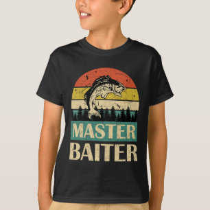 Grappig Gezegde-master Baiter Gevist Vissers Manne T-shirt
