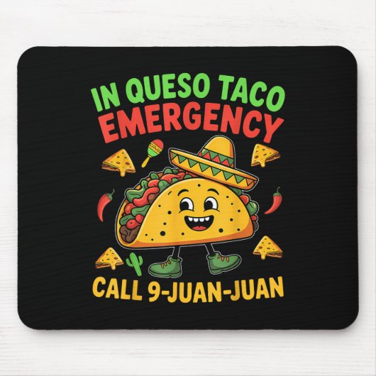 Grappig Gezegde Meme Cinco De Mayo Mexican Taco Fi Muismat (Voorkant)