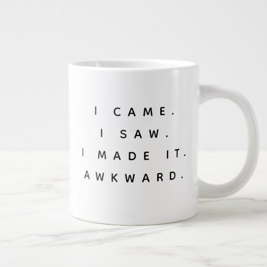 Grappig Gezegde Modern Grote Koffiekop (Rechts)