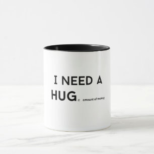 Grappig gezegde modern Quote voor koffie mok